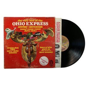 Very Best of Ohio Express Cowboy Convention Vinyl LP DJ Promo Buddah 5058